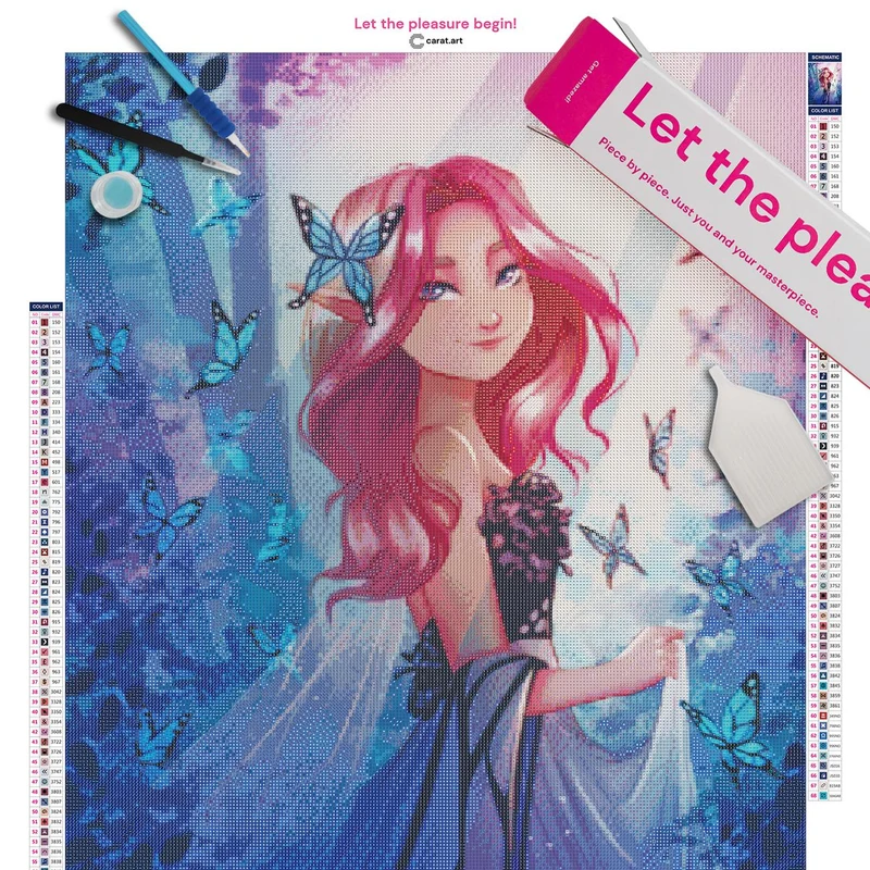 Diamond Painting - Femke Deborah - Butterfly Queen