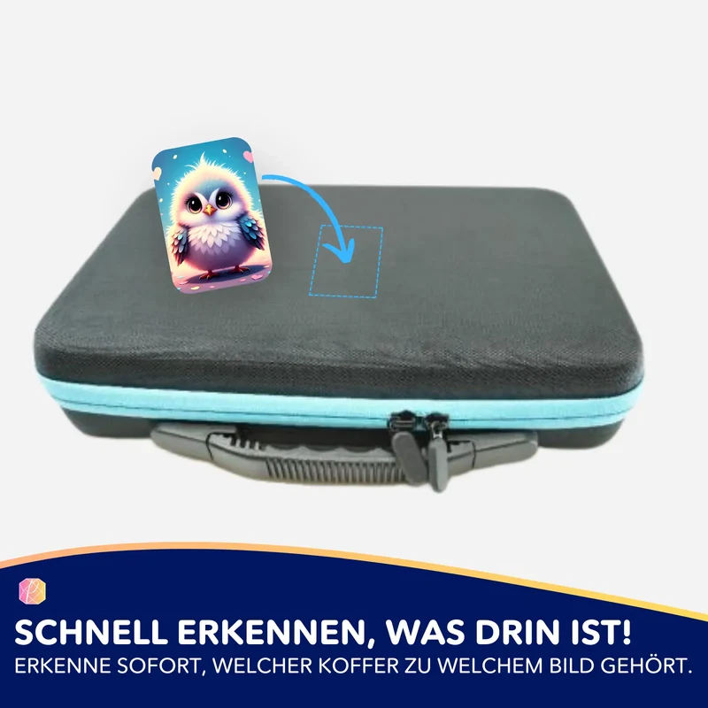 Aufkleber 5er-Set - Mehr Mut, als man sieht