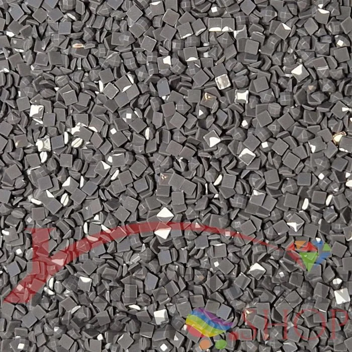 DMC 3799 Pewter Grey VY DK - eckige Steine - Diamond Painting