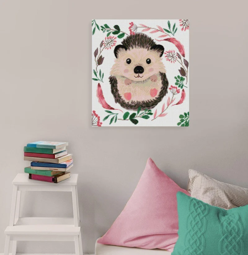 Diamond Painting - Ewa Brzozowska - Little Hedgehog