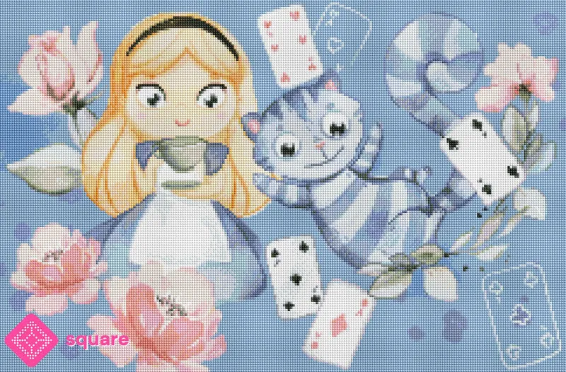 Diamond Painting - Ewa Brzozowska - Cute wonderland