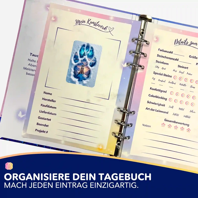 Aufkleber 5er-Set - Spuren der Freiheit