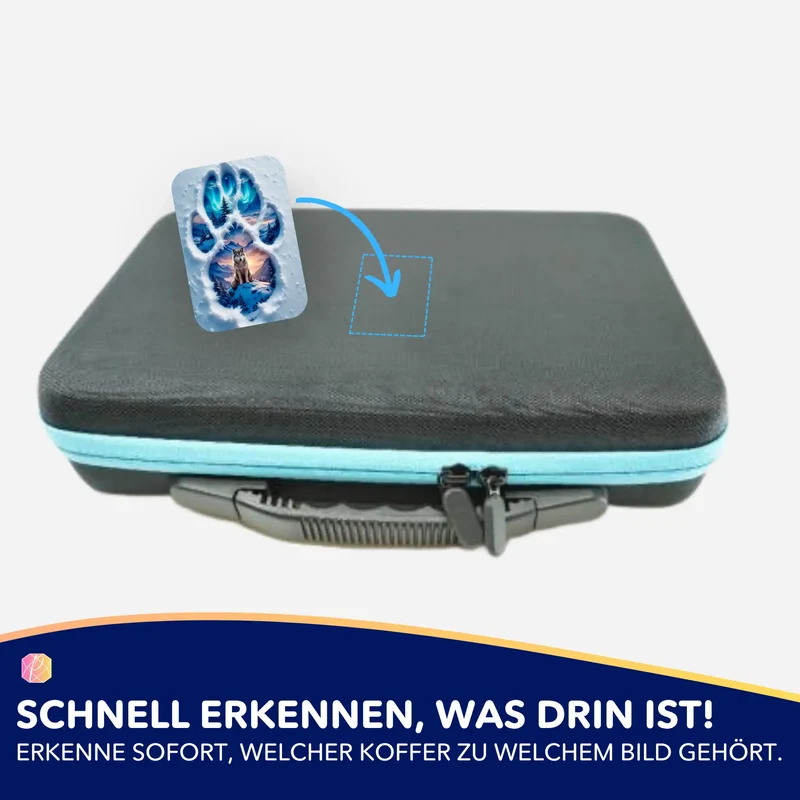 Aufkleber 5er-Set - Spuren der Freiheit
