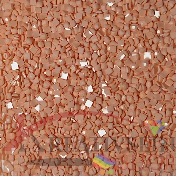 DMC 3779 Terracotta ULT VY LT - eckige Steine - Diamond Painting