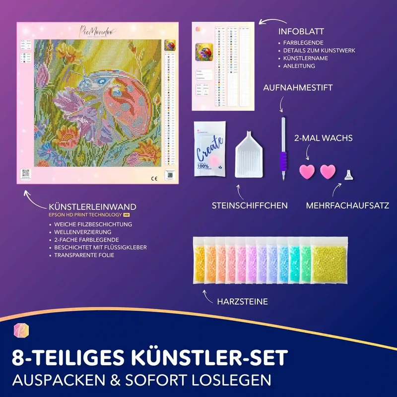 Diamond Painting - Kleiner Bote des Glücks
