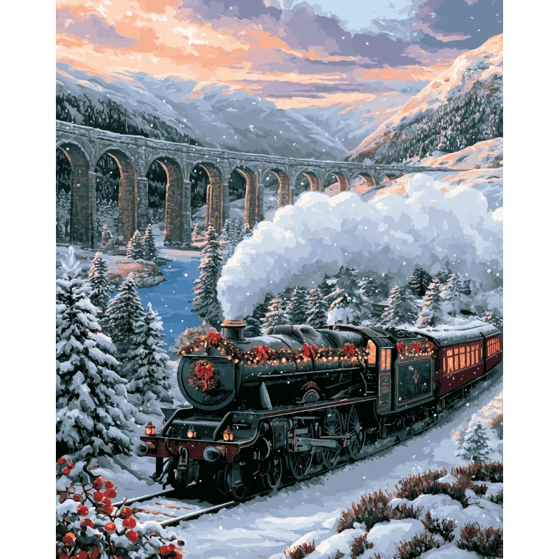 Eingeschneiter Express