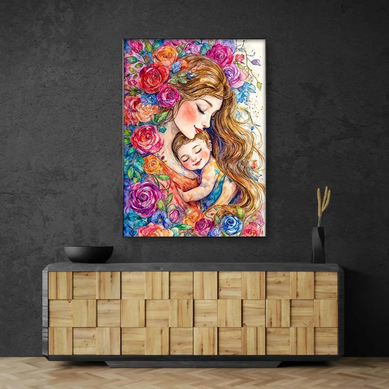 5D Diamond Painting – Geborgen im Blütenzauber