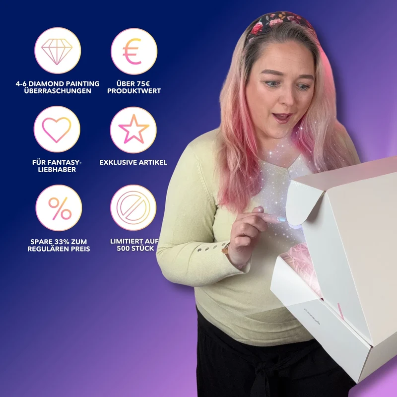 Diamond Painting Mystery-Box Limited "Fantasy Edition" (#1)
