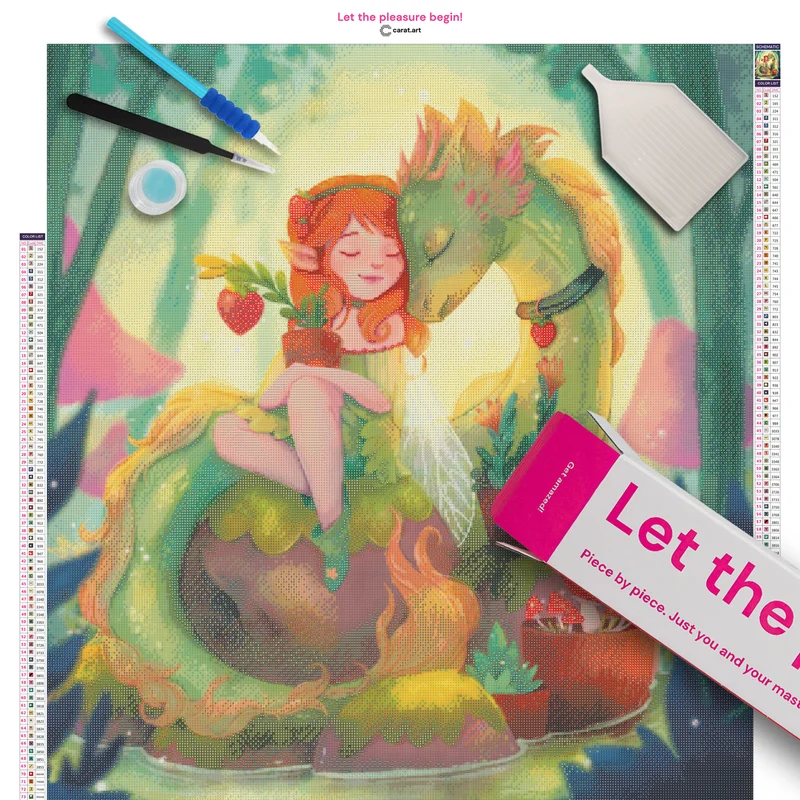 Diamond Painting - Franziska Detlefsen - Strawberry Fairy