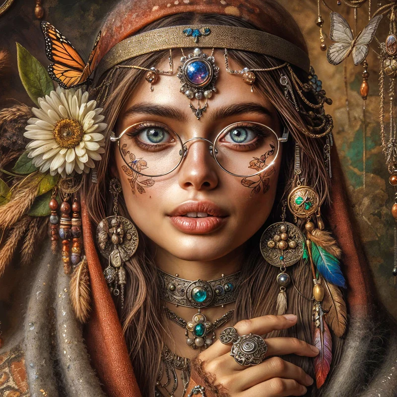 5D Diamond Painting – Amara, Seele der Natur