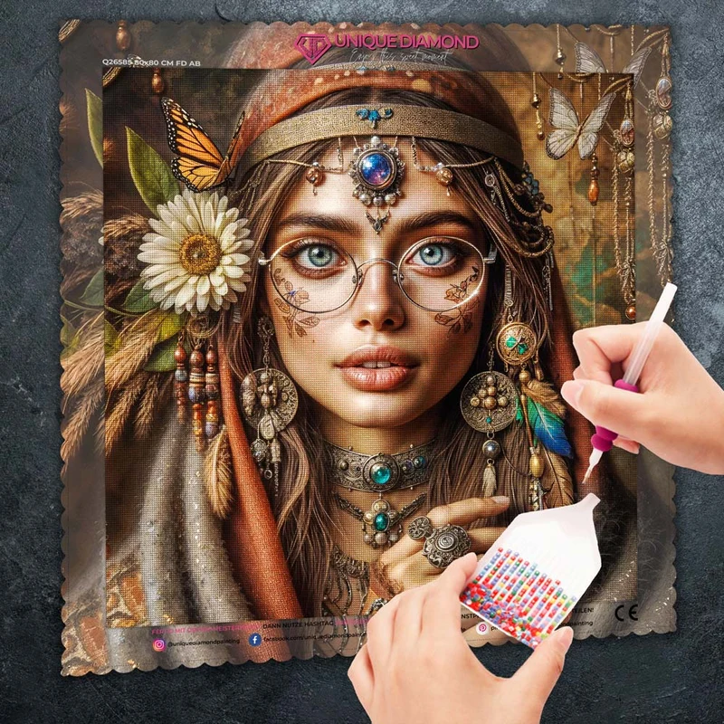 5D Diamond Painting – Amara, Seele der Natur