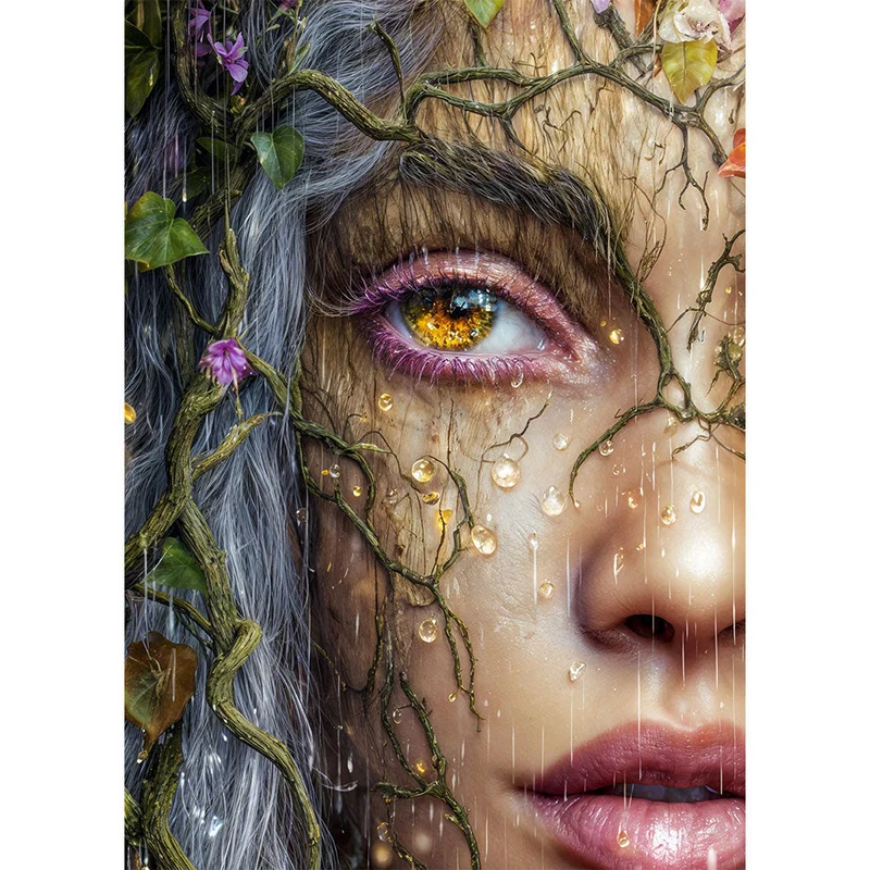 5D Diamond Painting – Elenya, Träne des Waldes