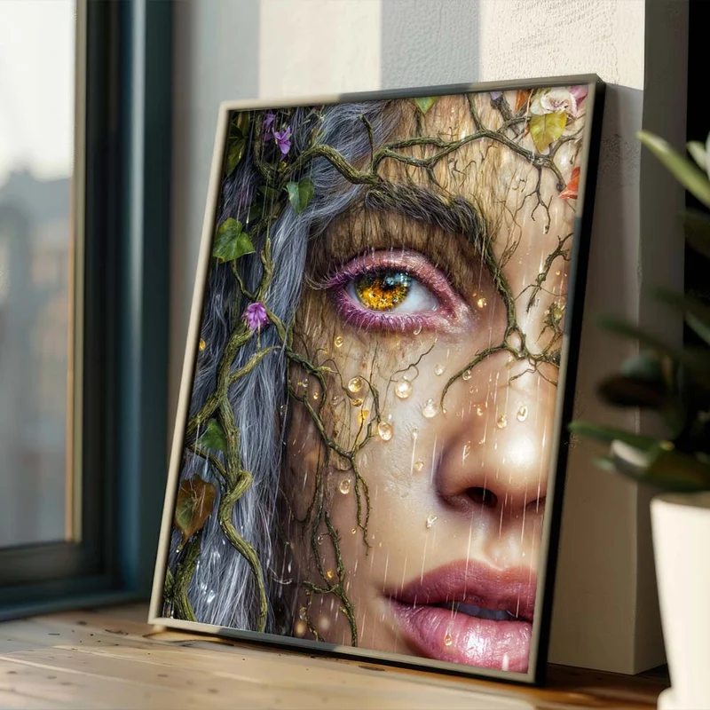 5D Diamond Painting – Elenya, Träne des Waldes