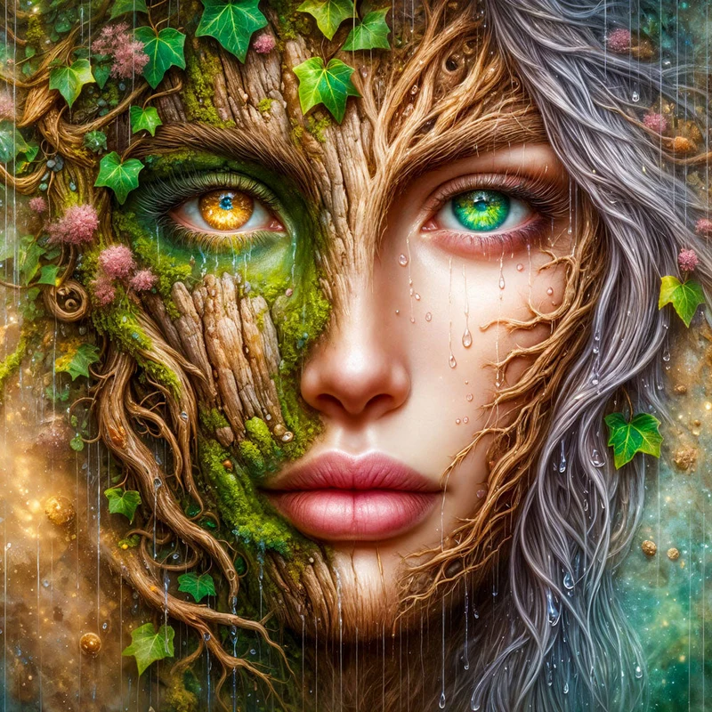 5D Diamond Painting – Seele des Waldes