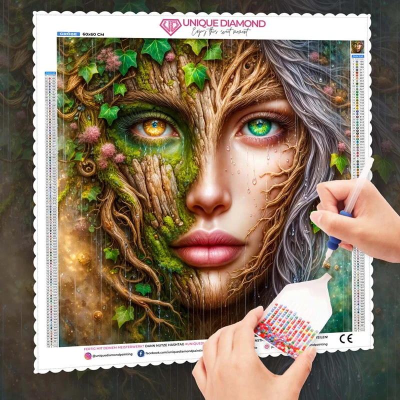 5D Diamond Painting – Seele des Waldes