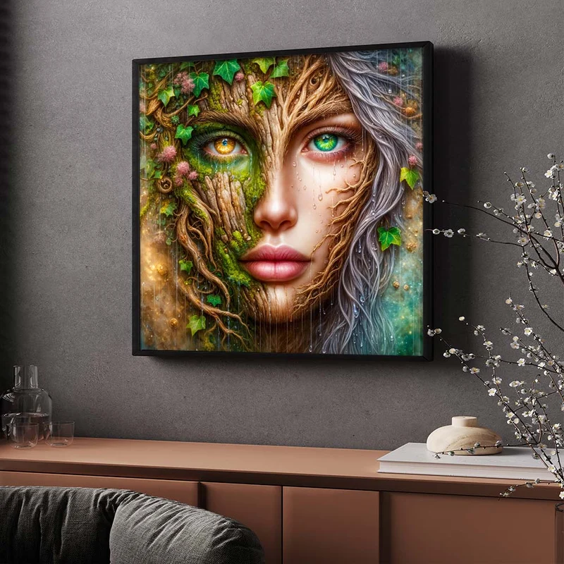 5D Diamond Painting – Seele des Waldes