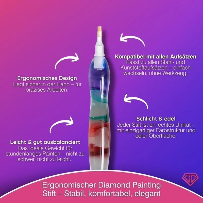 Diamond Painting Ergonomischer Premium-Stift – Twilight Stream