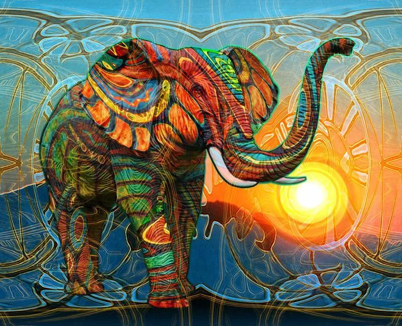 Elephant Big Full Colors PIX-495