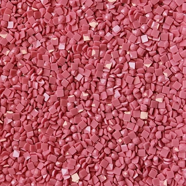 DMC 3733 Dusty Rose - eckige Steine - Diamond Painting