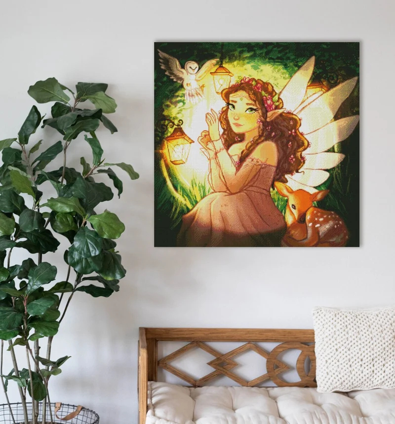 Diamond Painting - Femke Deborah - Forest Fairy