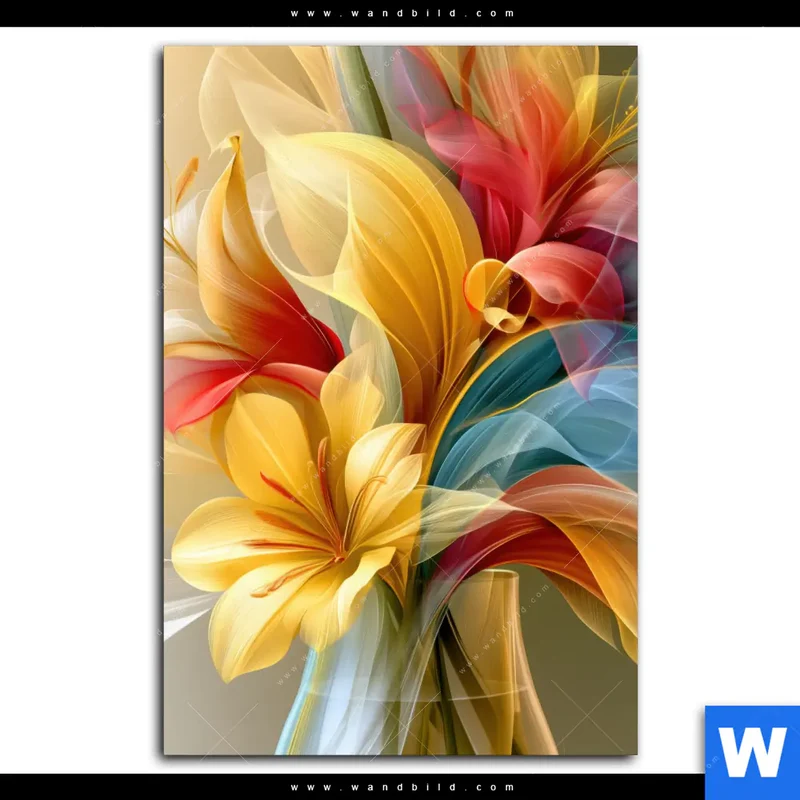 Spannbild | Leuchtende Lilienträume | Hochformat