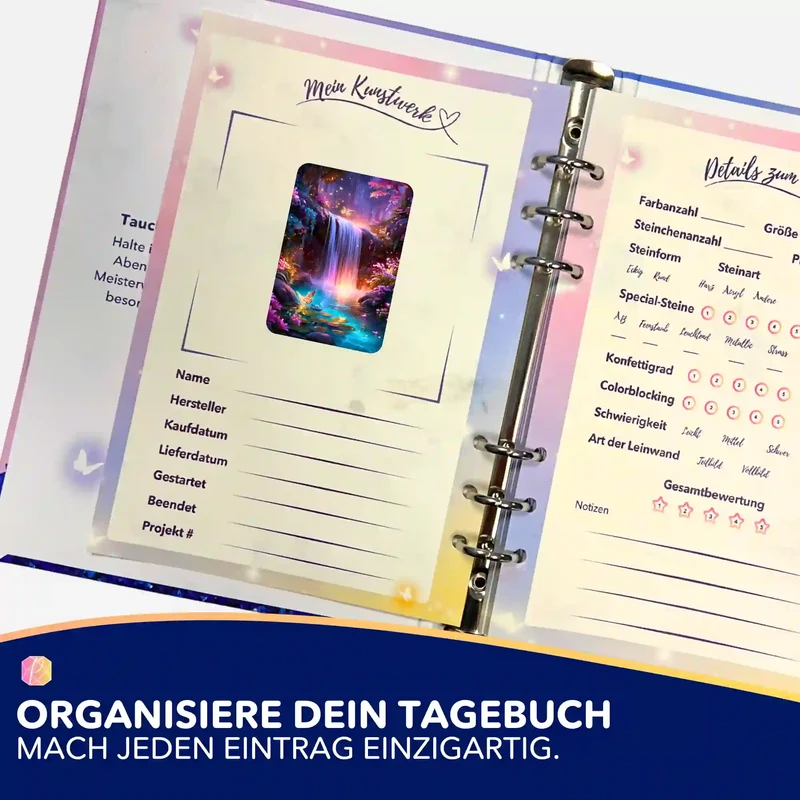Aufkleber 5er-Set - Hain der erwachten Farben