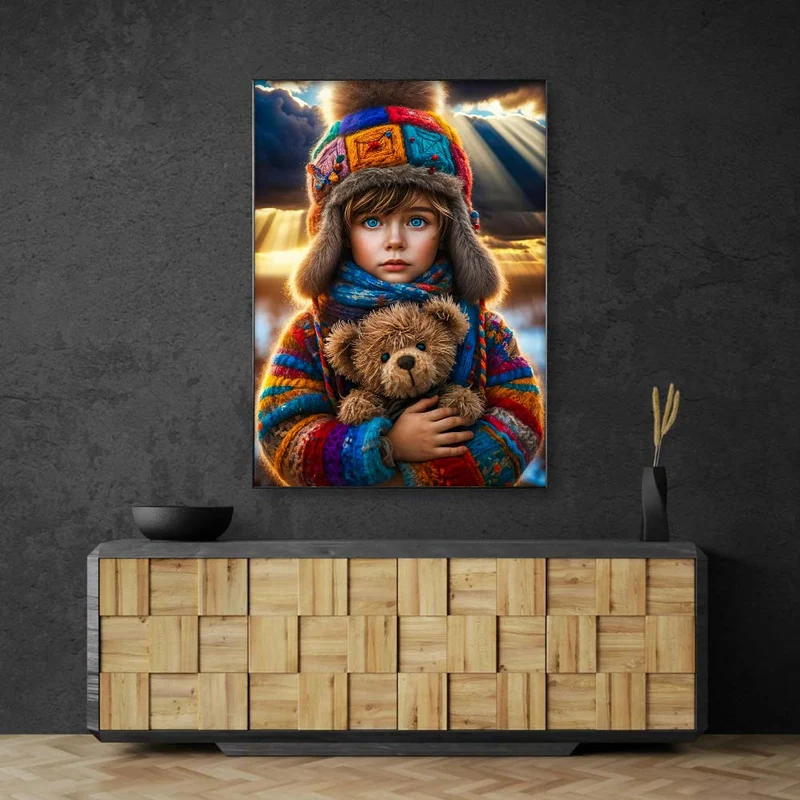 5D Diamond Painting – Hoffnung in der Abenddämmerung
