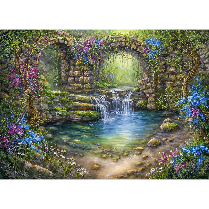 5D Diamond Painting – Das Geheimnis der Elfenbrücke