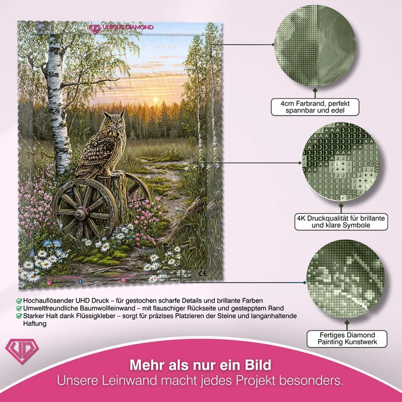 5D Diamond Painting – Wächter der Abenddämmerung