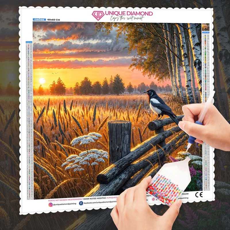 5D Diamond Painting – Elisas Abendgold