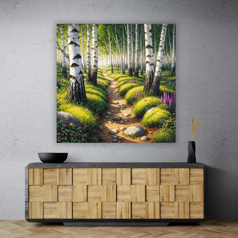 5D Diamond Painting – Pfad des sanften Lichts