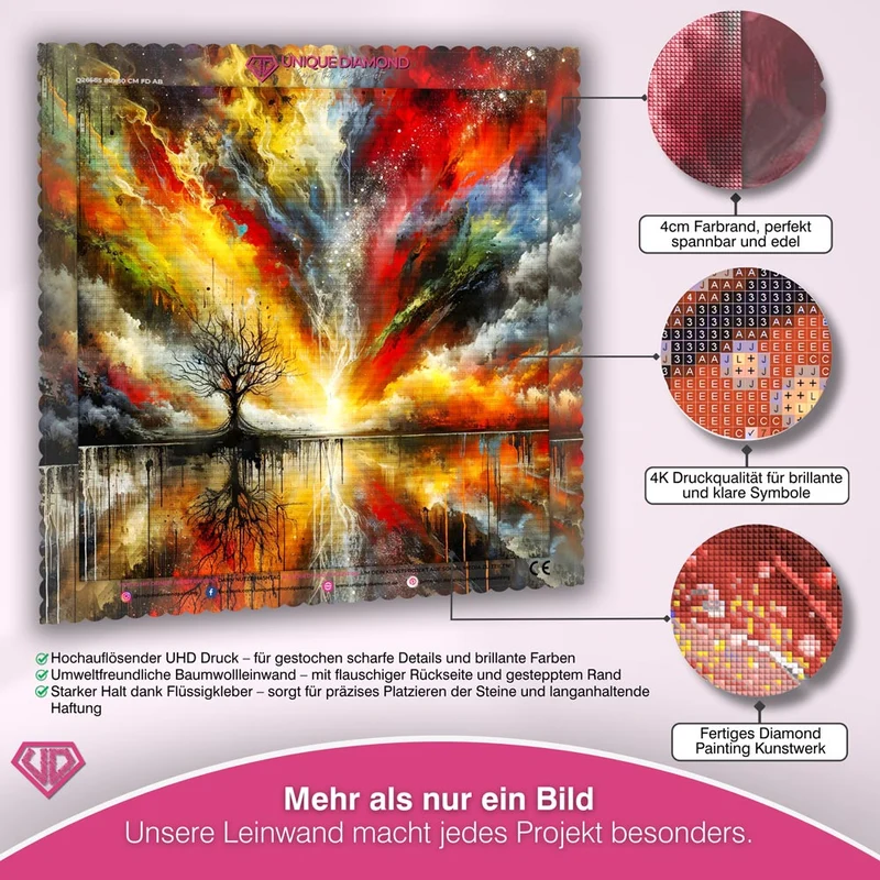 5D Diamond Painting – Baum des Lichts