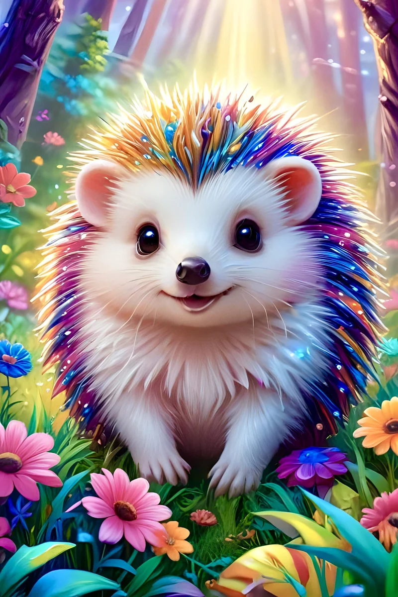 Diamond Painting Fairydust Special - Igel Stups