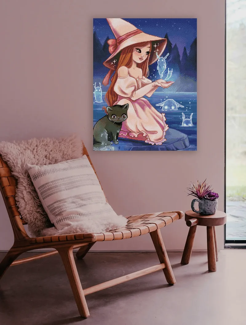 Diamond Painting - Emanuela Mannello - At Spectral River