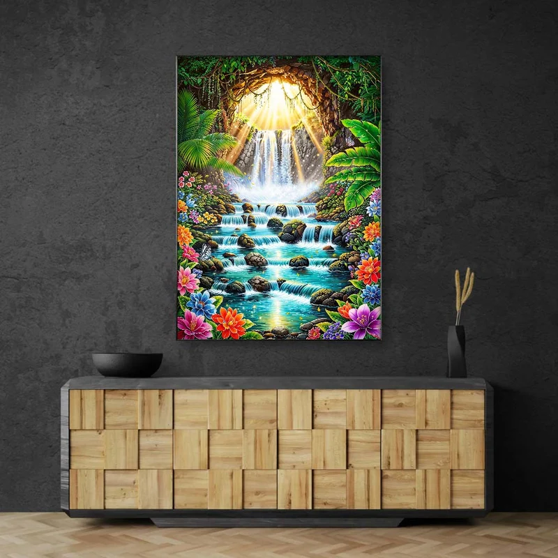 5D Diamond Painting – Solaras Tropenquelle