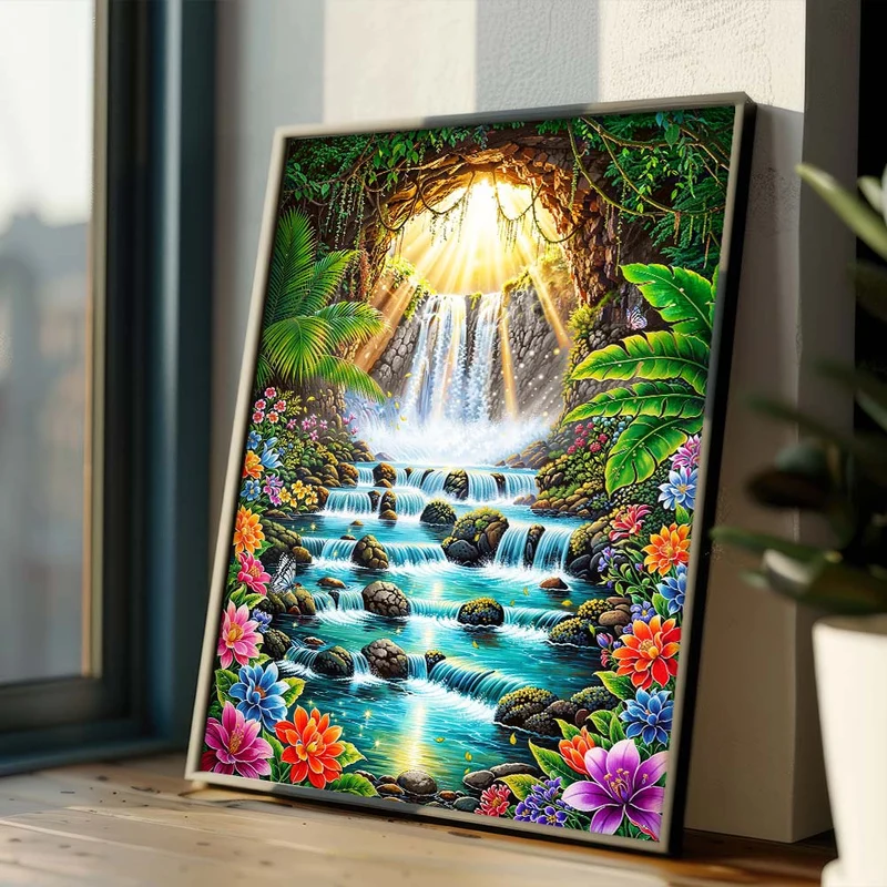 5D Diamond Painting – Solaras Tropenquelle