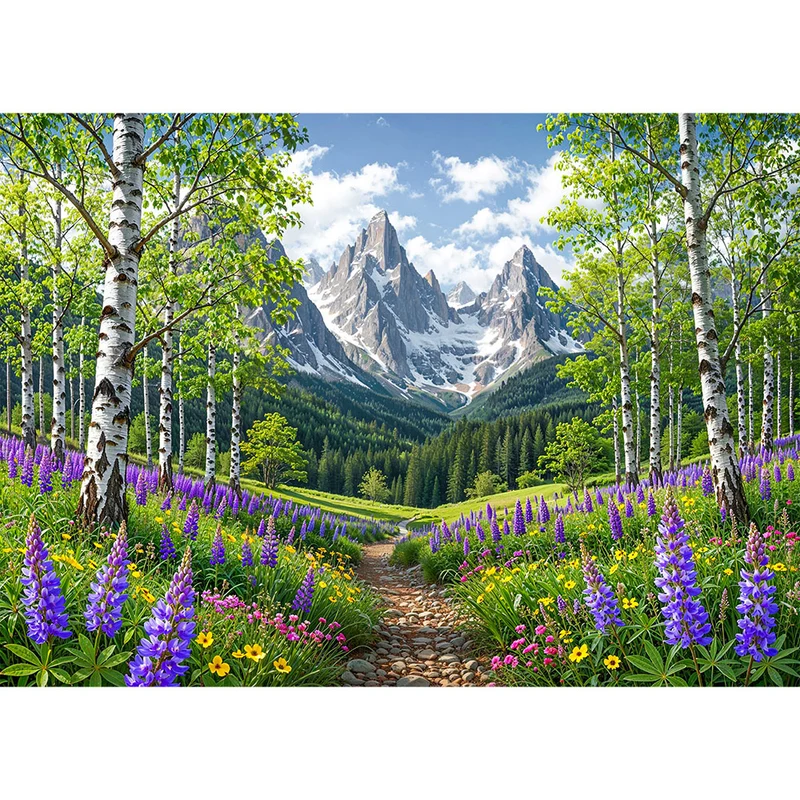 5D Diamond Painting – Pfad nach Valeria