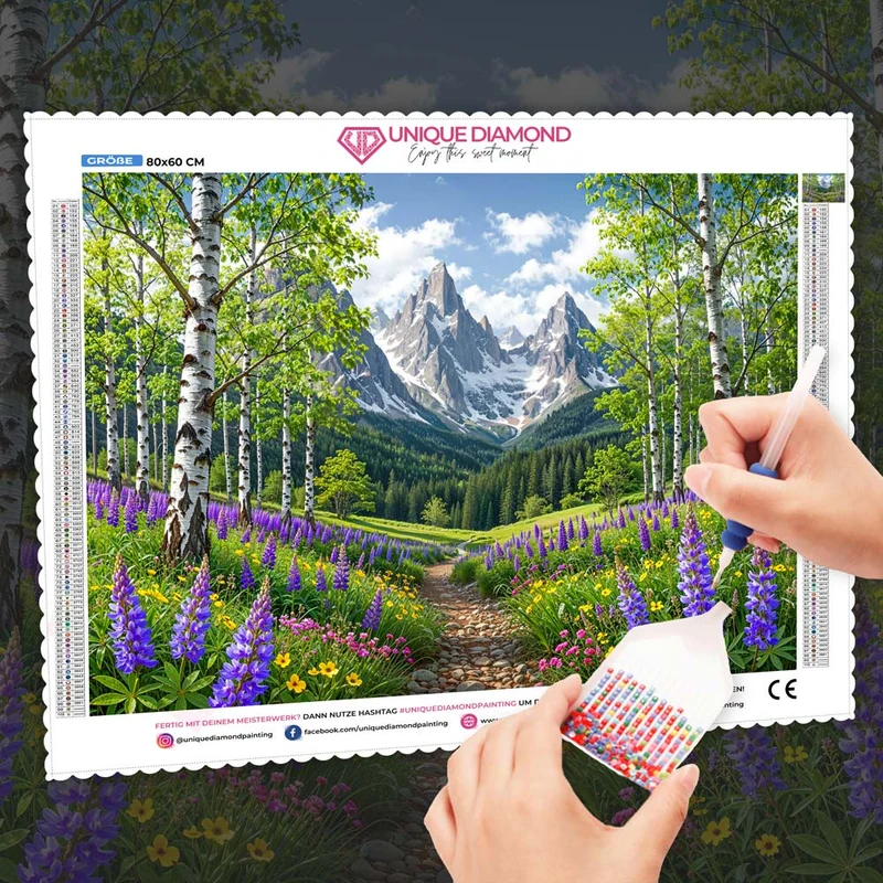 5D Diamond Painting – Pfad nach Valeria