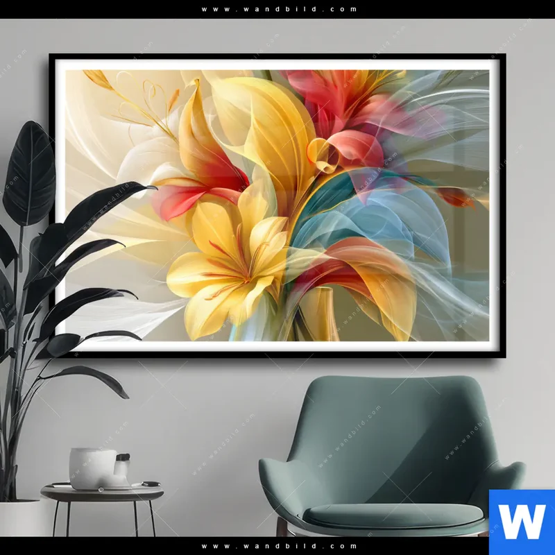 Poster | Leuchtende Lilienträume | Querformat