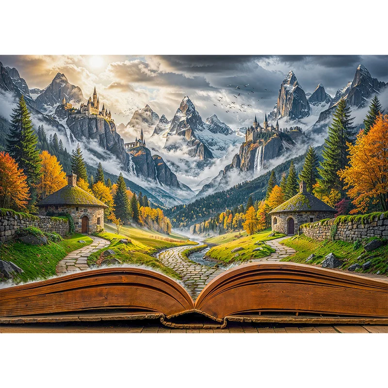 5D Diamond Painting – Das verborgene Königreich von Elenora