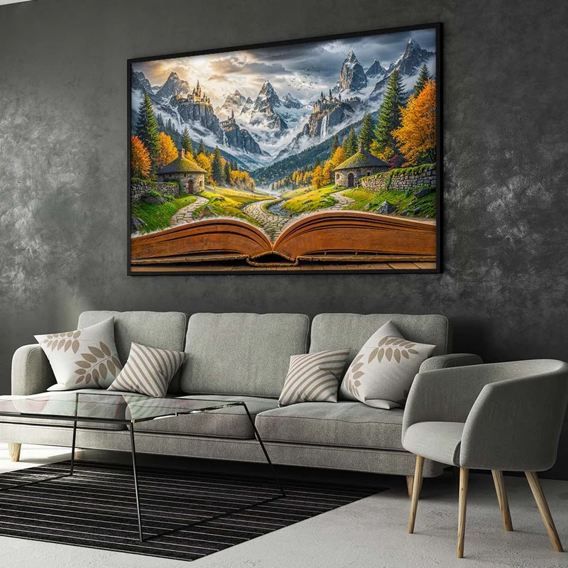 5D Diamond Painting – Das verborgene Königreich von Elenora