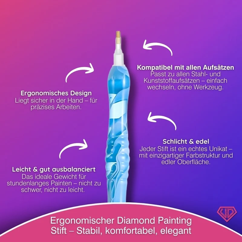 Diamond Painting Ergonomischer Premium-Stift – Arctic Sky