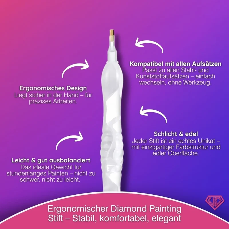 Diamond Painting Ergonomischer Premium Stift - Frozen Elegance