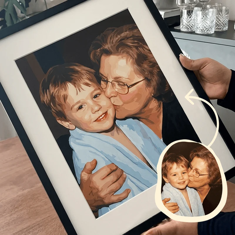 Malen nach Zahlen eigenes Bild