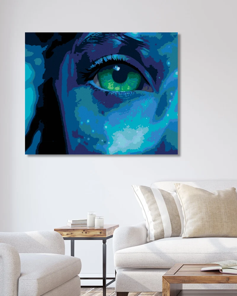 Diamond painting - DAS AUGE UNTER DEM WASSER (Avatar)