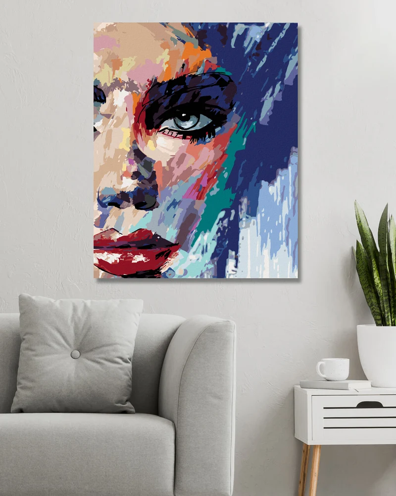 Diamond painting - BEZAUBERNDE FRAU