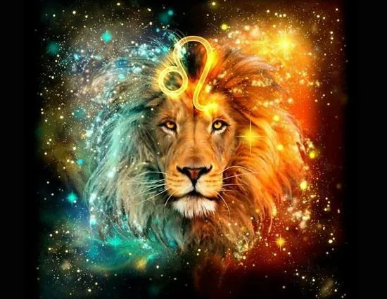 Lion Colors Blue Orange PIX-406