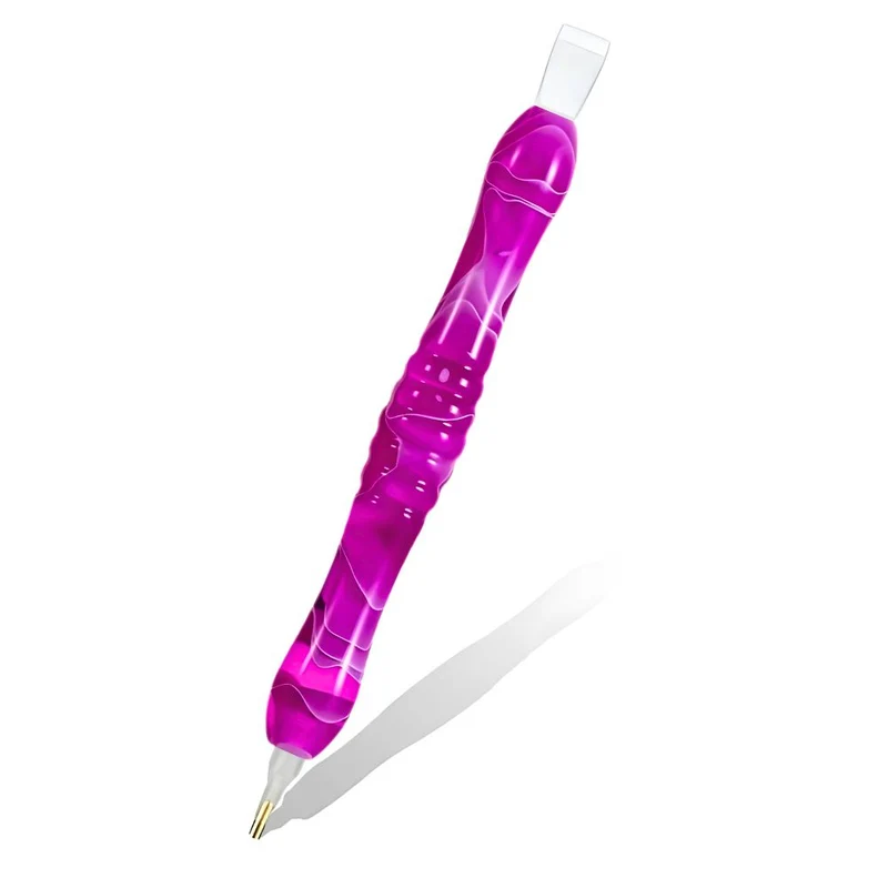 Diamond Painting Ergonomischer Premium-Stift – Fuchsia Twist