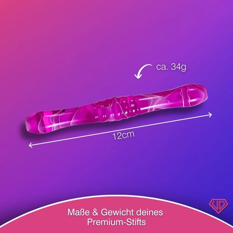 Diamond Painting Ergonomischer Premium-Stift – Fuchsia Twist