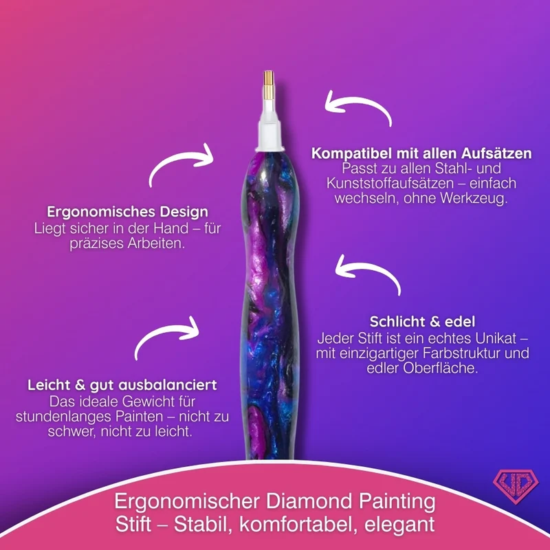 Diamond Painting Ergonomischer Premium-Stift – Galaxy Dream